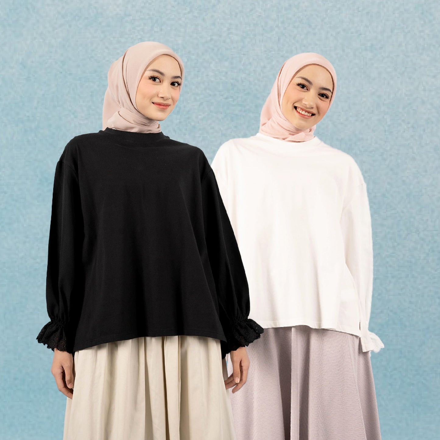 Devara Top - Kaos Polos Daily Simple | HijabChic