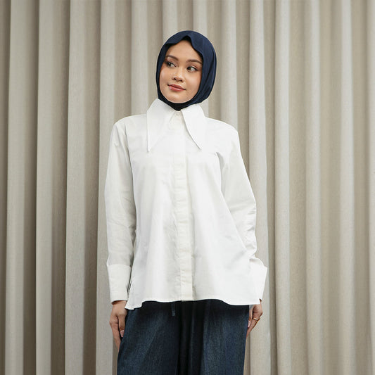 Nazla Broken White Top (HijabChic x Nabillasyal) | HijabChic