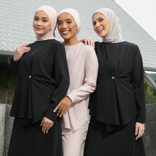 Felice One Set (HijabChic x Nabillasyal) - Set Baju dan Rok | HijabChic