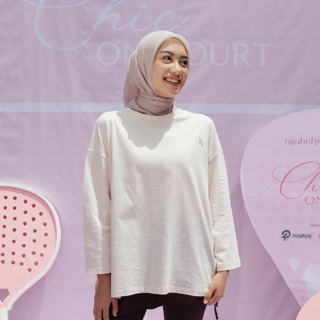 HijabChic Avela Blush Pink Top