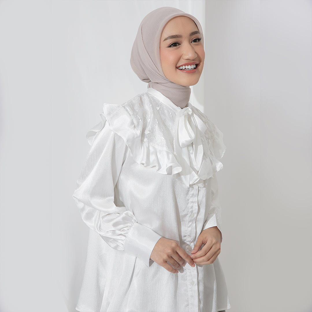 Mahira Top - Broken White