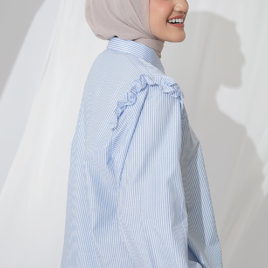 Agista Tops - Atasan Stripe Cotton