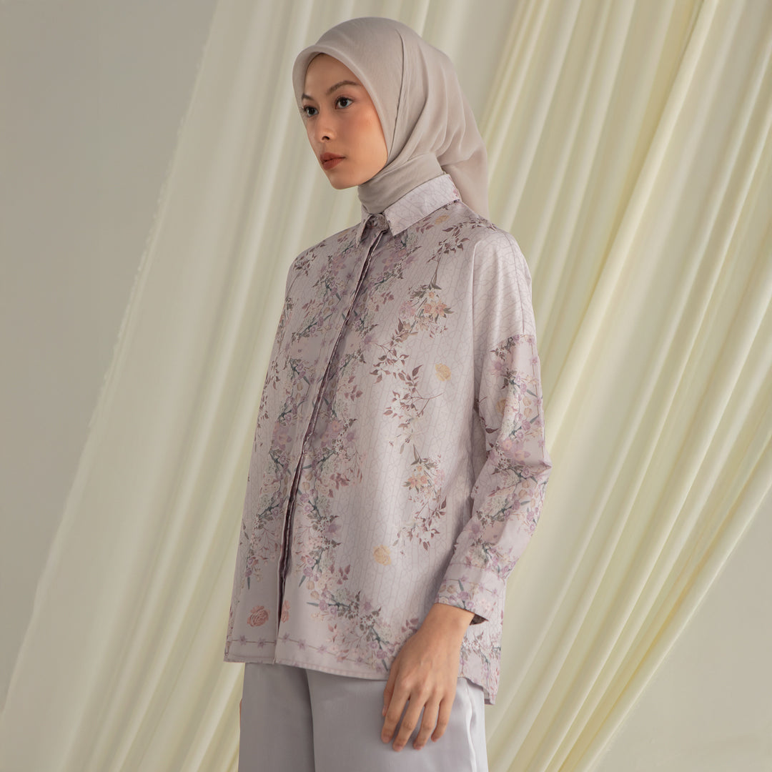 Brayli Top Orchid Grey
