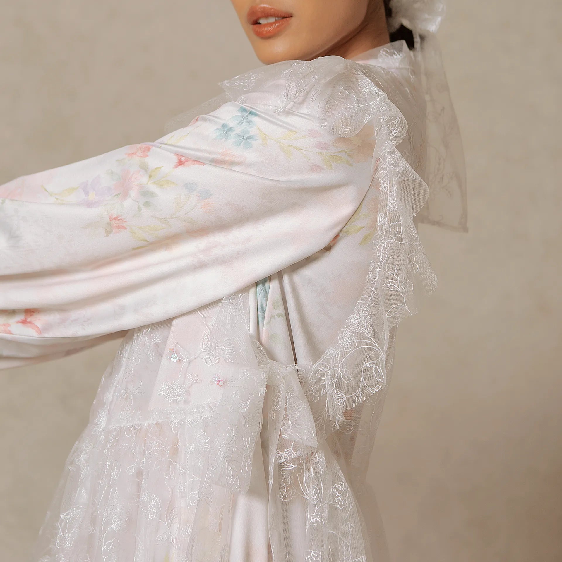 Lavena Creme Clothing Set | HijabChic