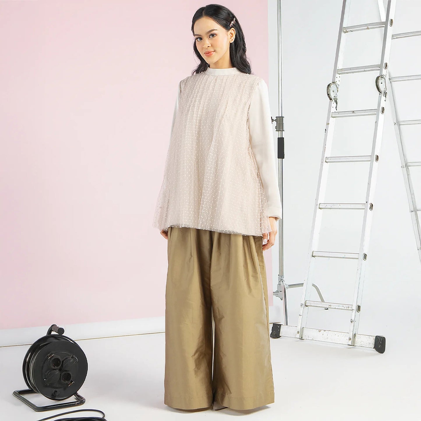 Delsyn Rich Olive Pants | HijabChic