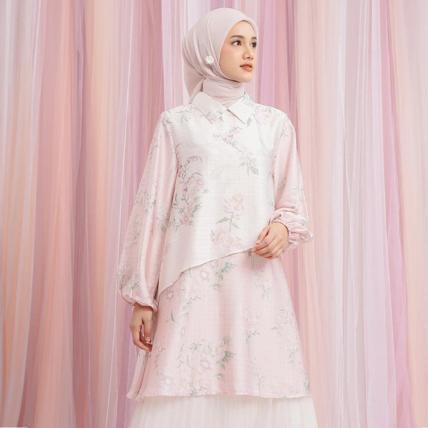 Katia Carnation Pink Tunic | HijabChic