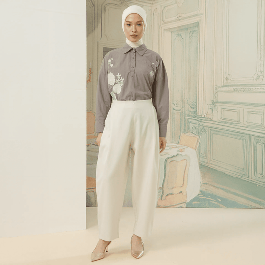 Liora Pants - Celana Panjang Basic Barel | HijabChic