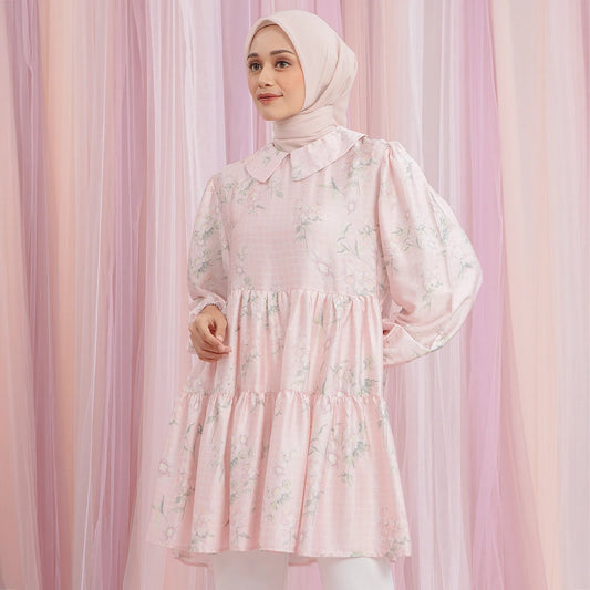 Maude Carnation Pink Tunic | HijabChic