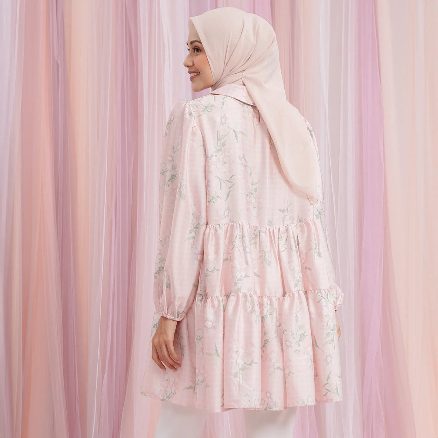 Maude Carnation Pink Tunic | HijabChic