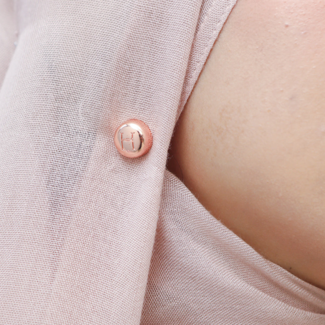 Magnetic Hijab Pins - Round Glossy