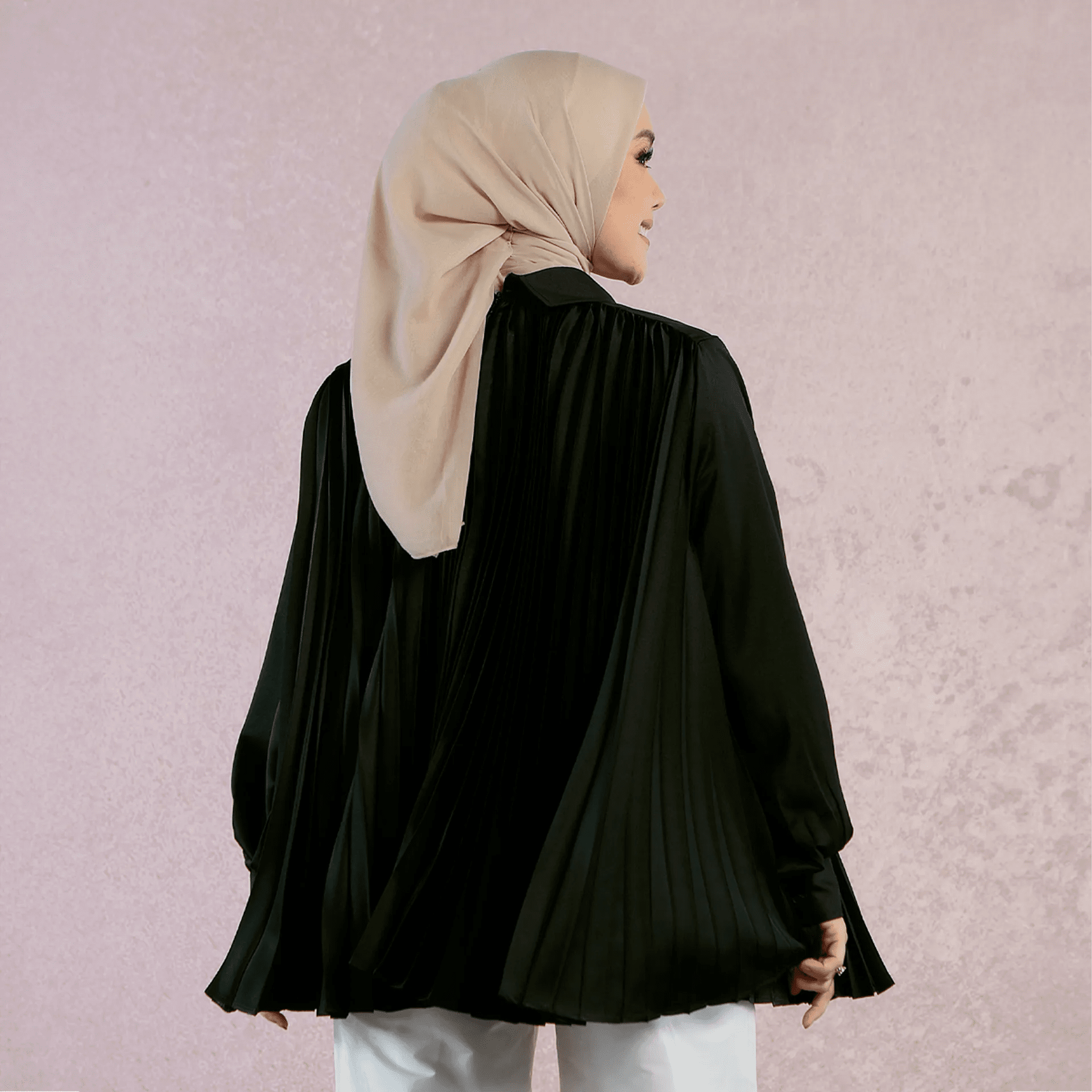 Nara Pleats Top (HijabChic x Tiqasya) | HijabChic