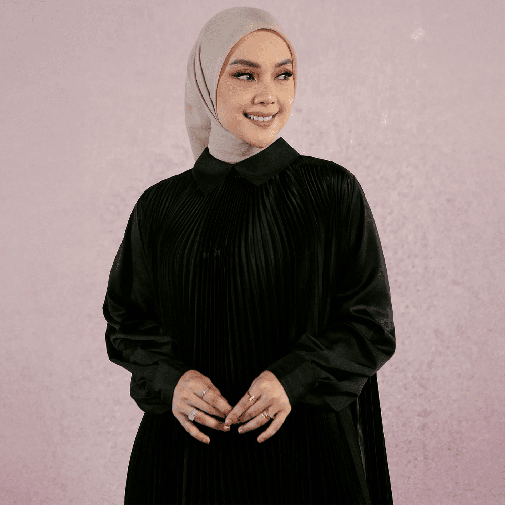 Nara Pleats Top (HijabChic x Tiqasya) | HijabChic
