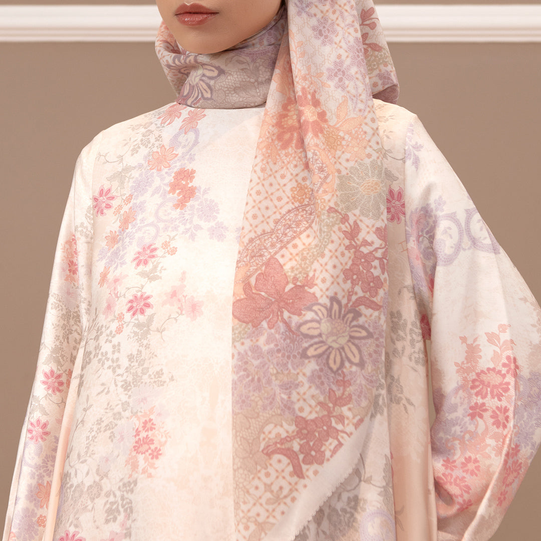 Bundling Homecoming Couple Malik Koko Sand Stone + Rosela Dress Peach