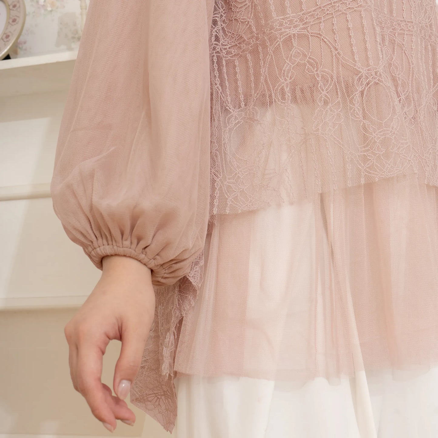 Syahita Dusty Pink Tops