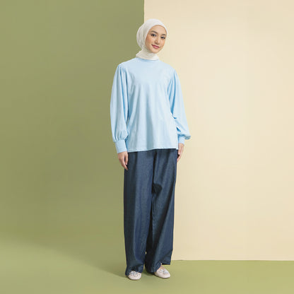 Uzma Dusty Blue Tops