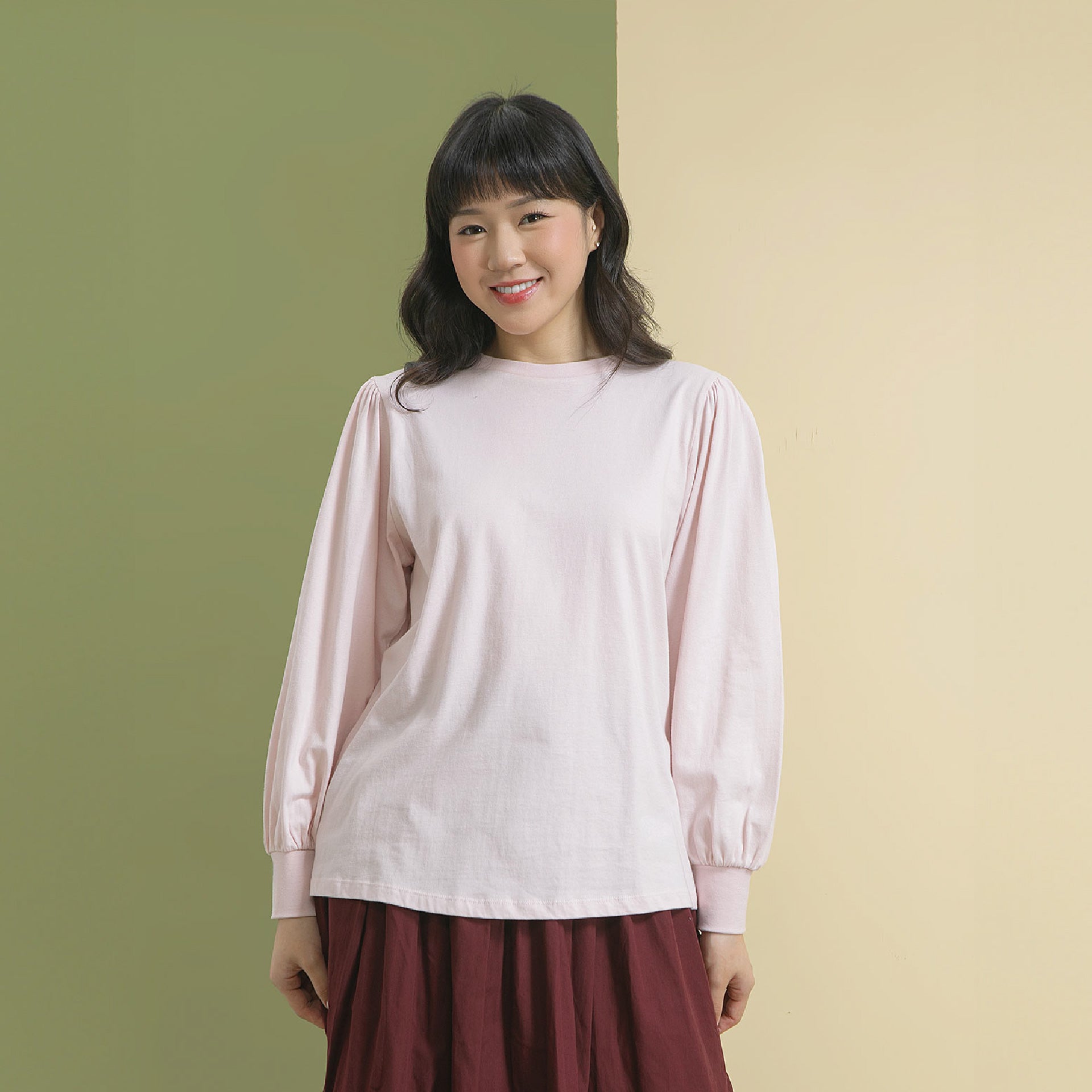 Uzma Peach Pink Tops