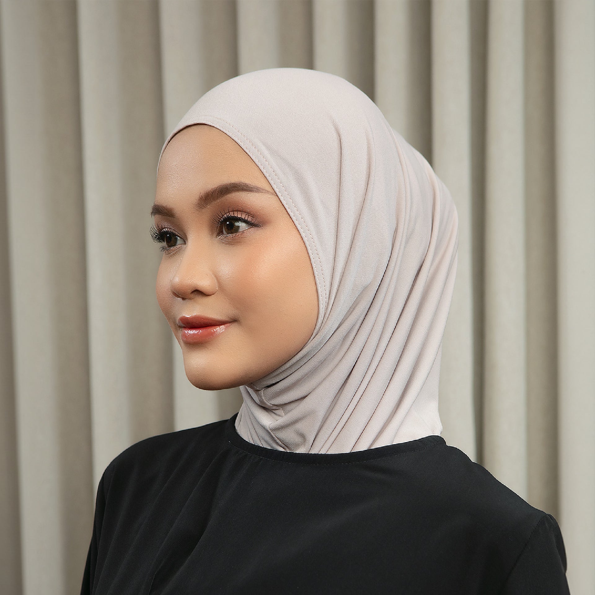 Linea Scarf (HijabChic x Nabillasyal) - Hijab Instant Jersey Simple | HijabChic