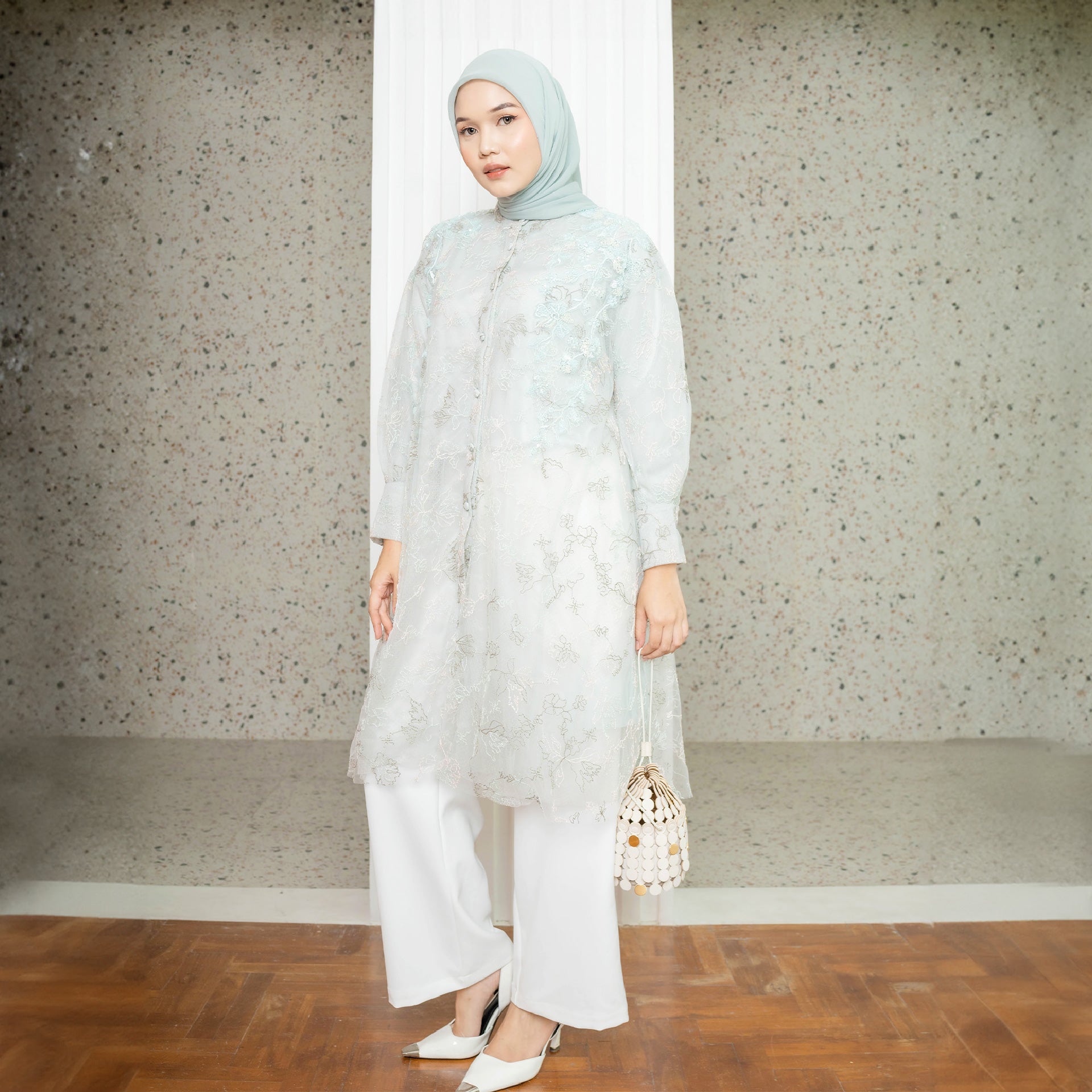 Sachie Mint Tunic