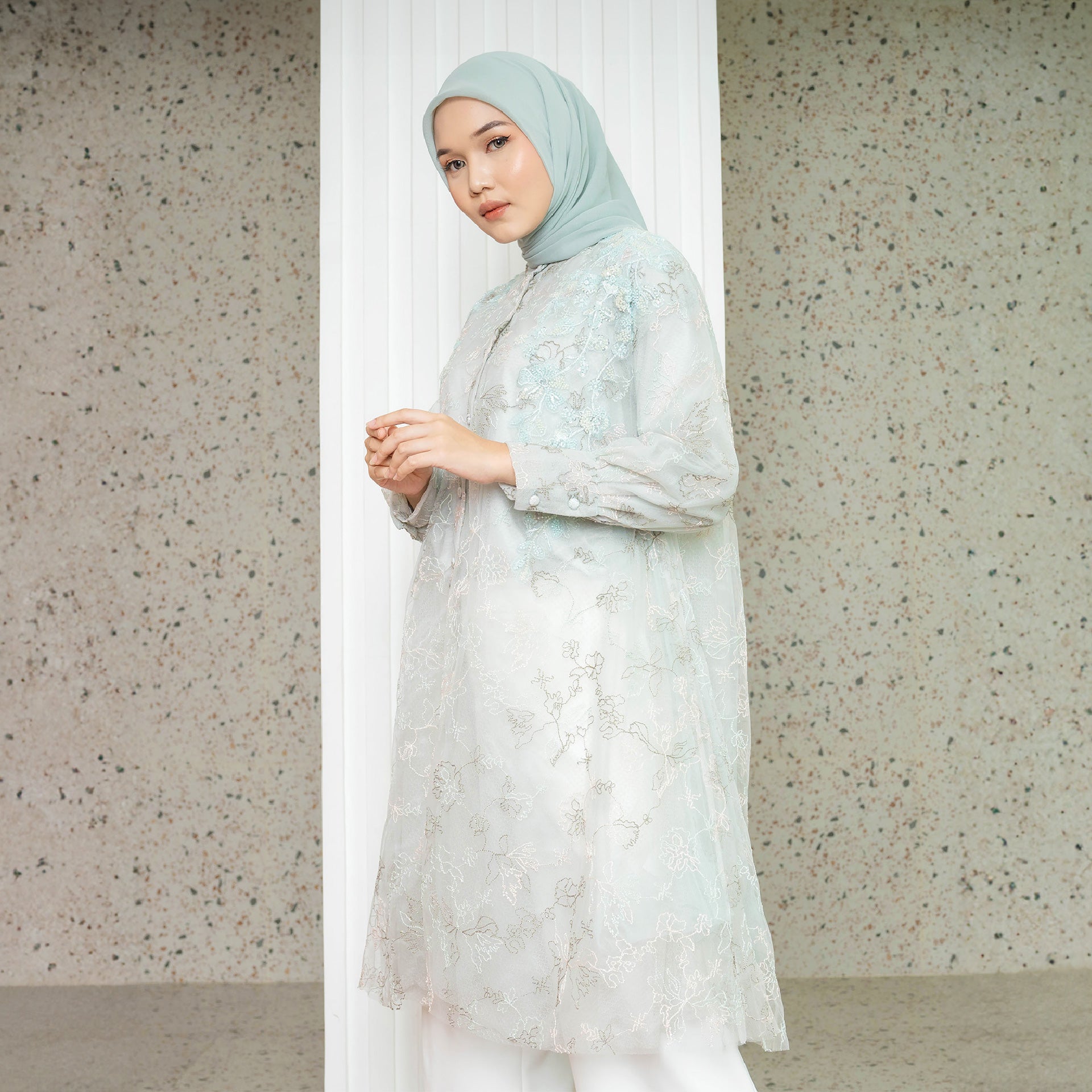 Sachie Mint Tunic