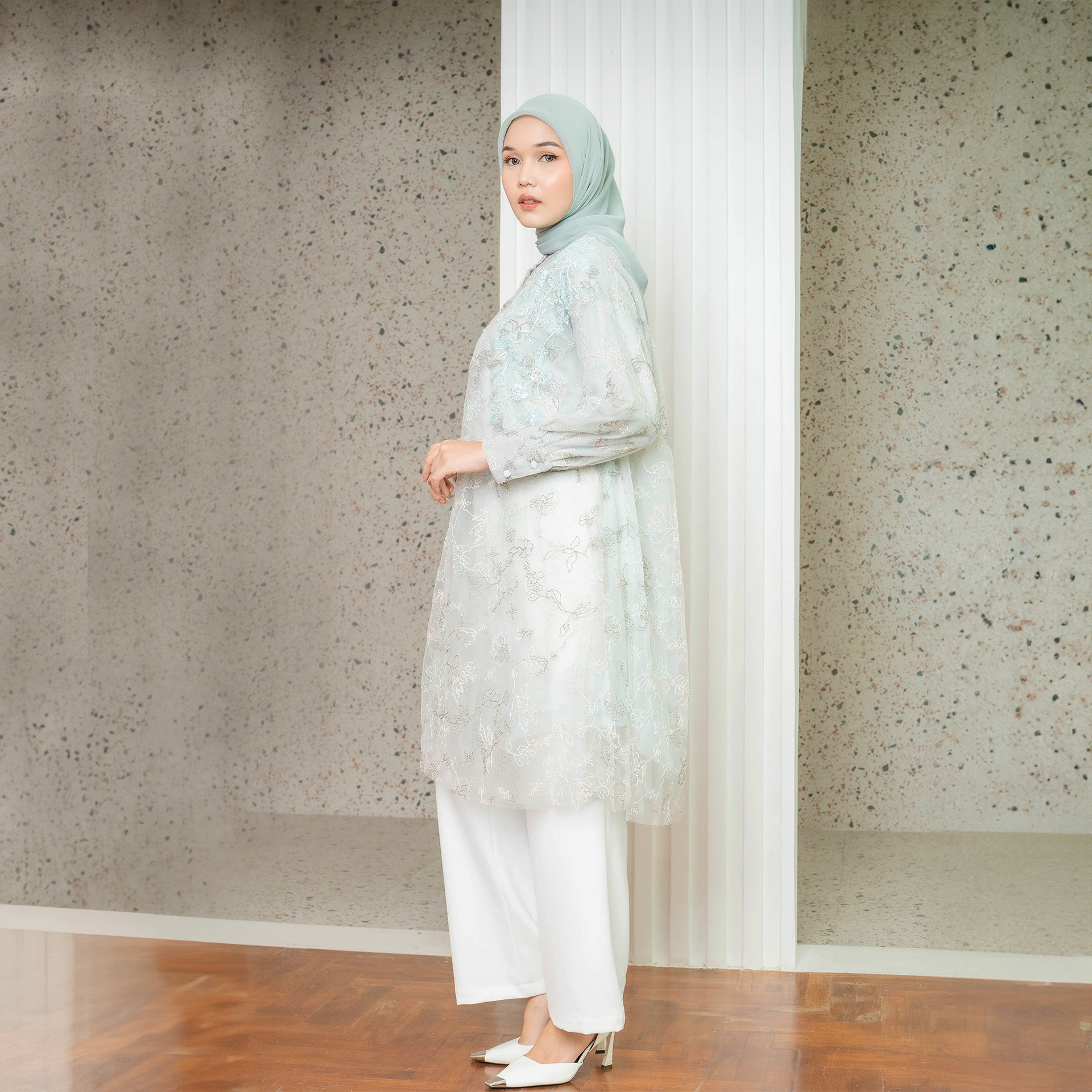 Sachie Mint Tunic