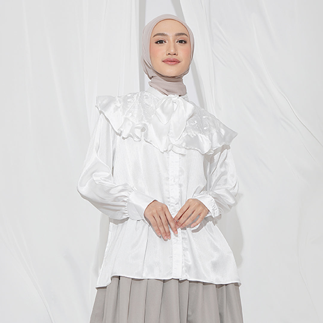 Mahira Top - Broken White