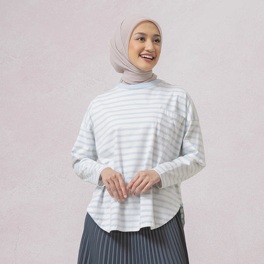 Fahira Dusty Blue Top