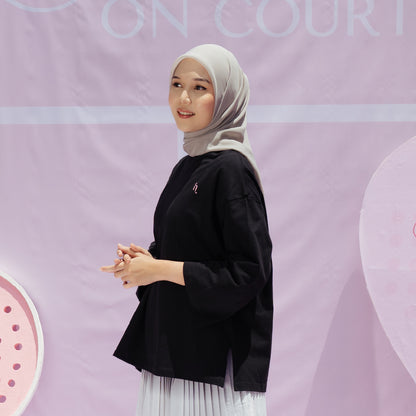 HijabChic Avela Black Top
