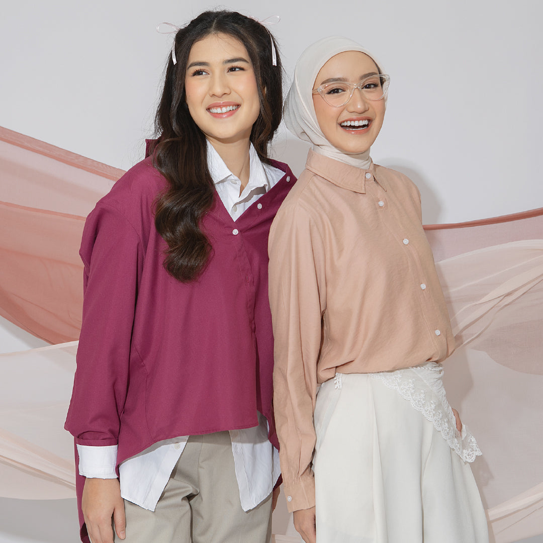 Fayara Tops - Kemeja PolyCotton