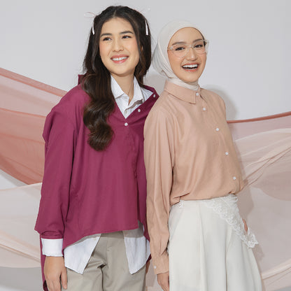 Fayara Tops - Kemeja PolyCotton