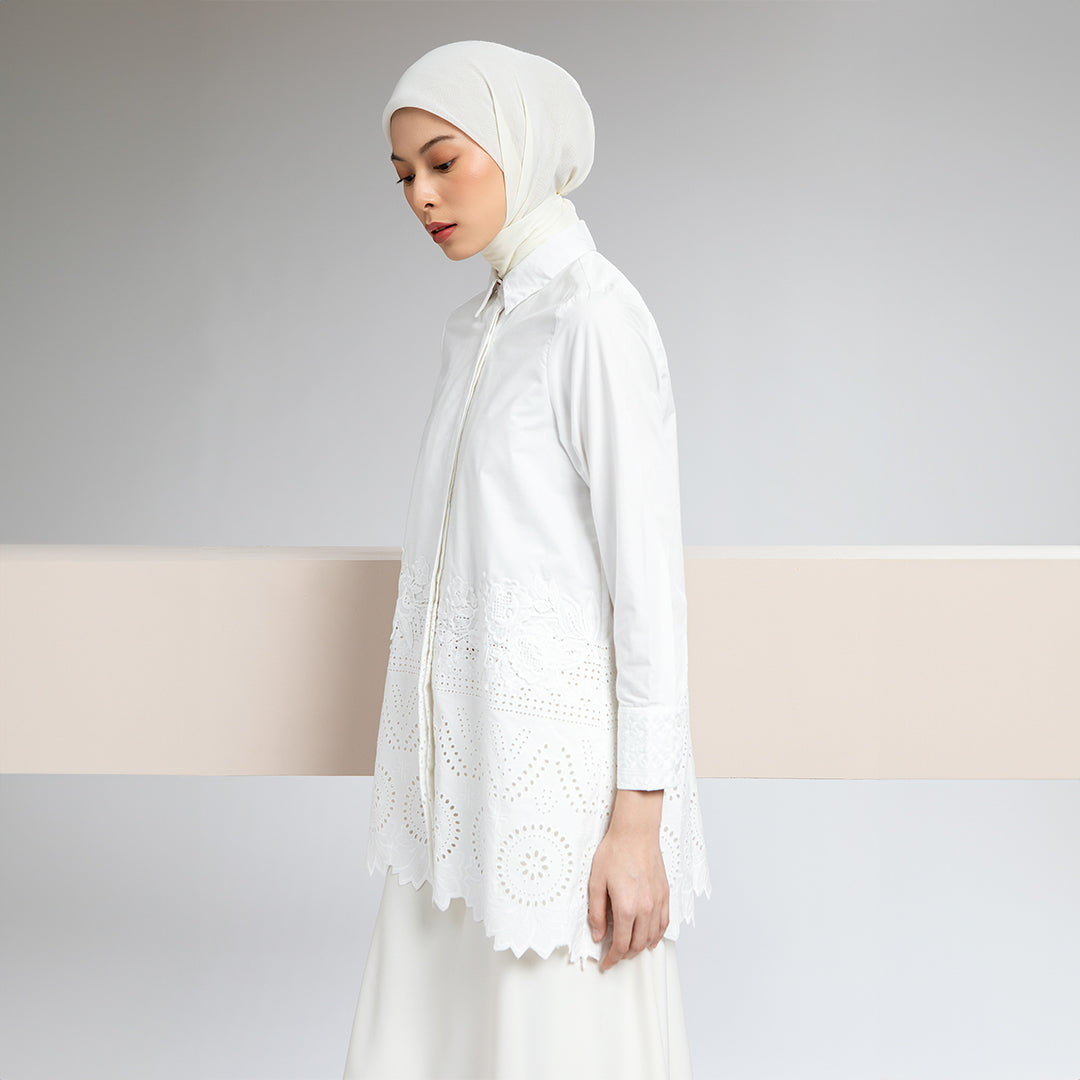 Lacelle Top - White