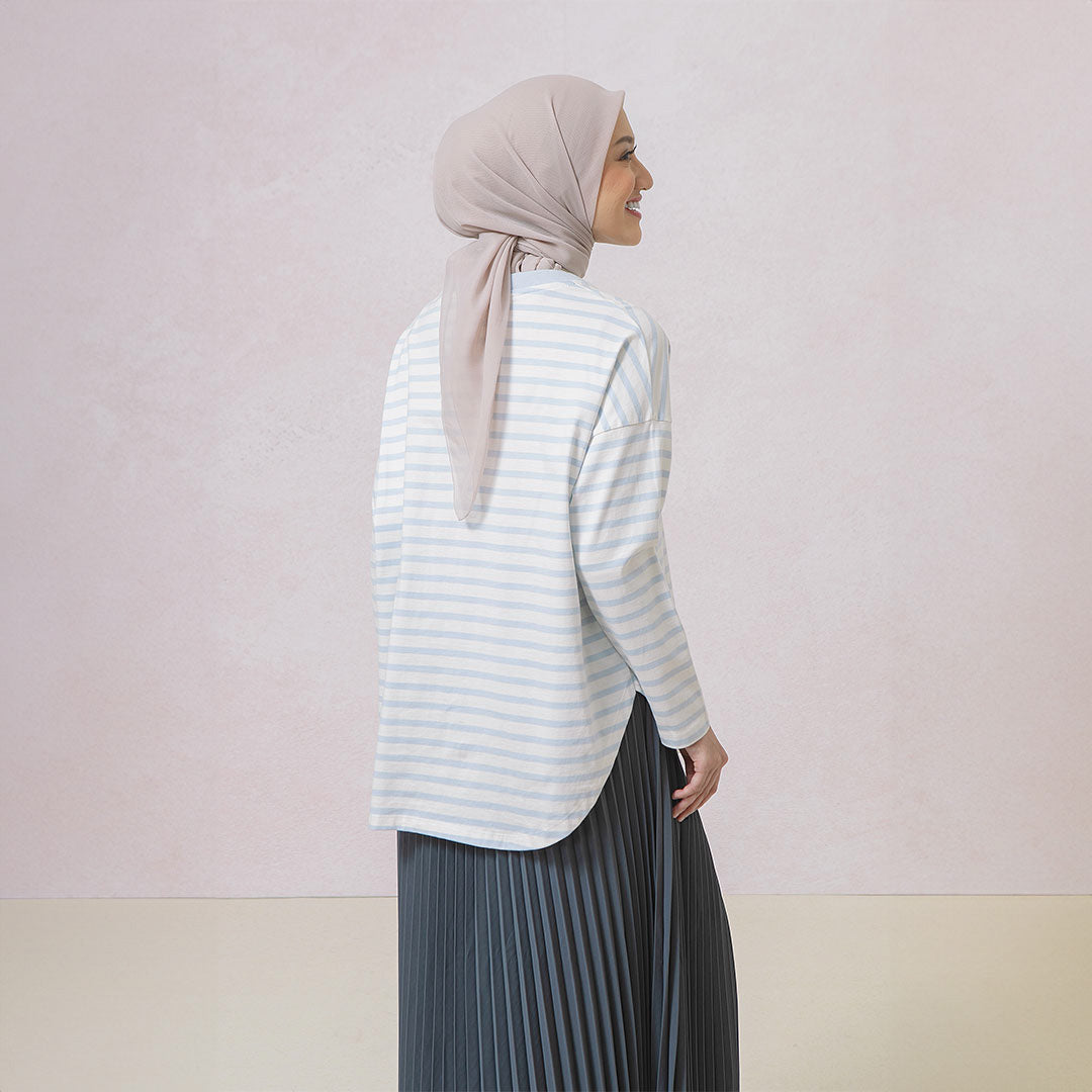 Fahira Dusty Blue Top