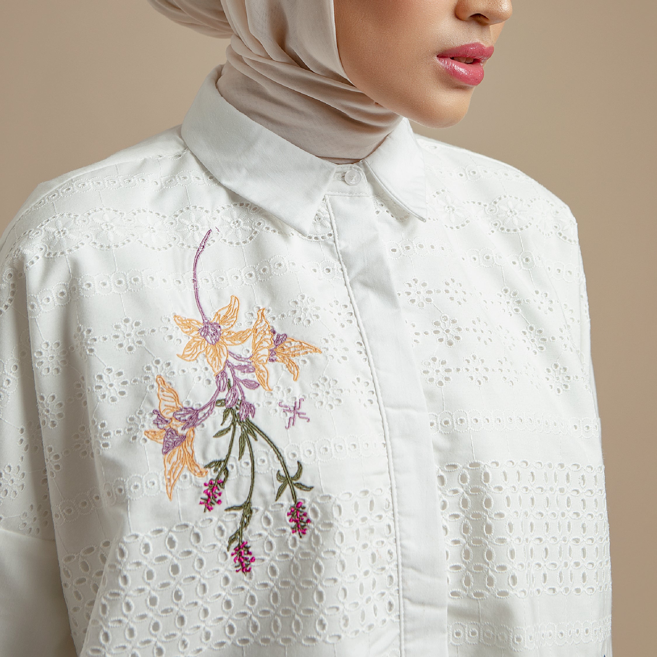 Zyra Top - White