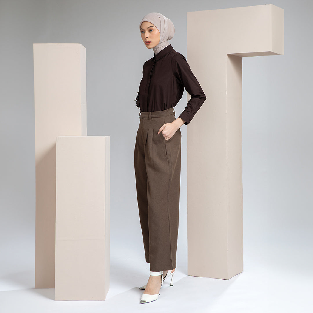 Velora Pants - Brown