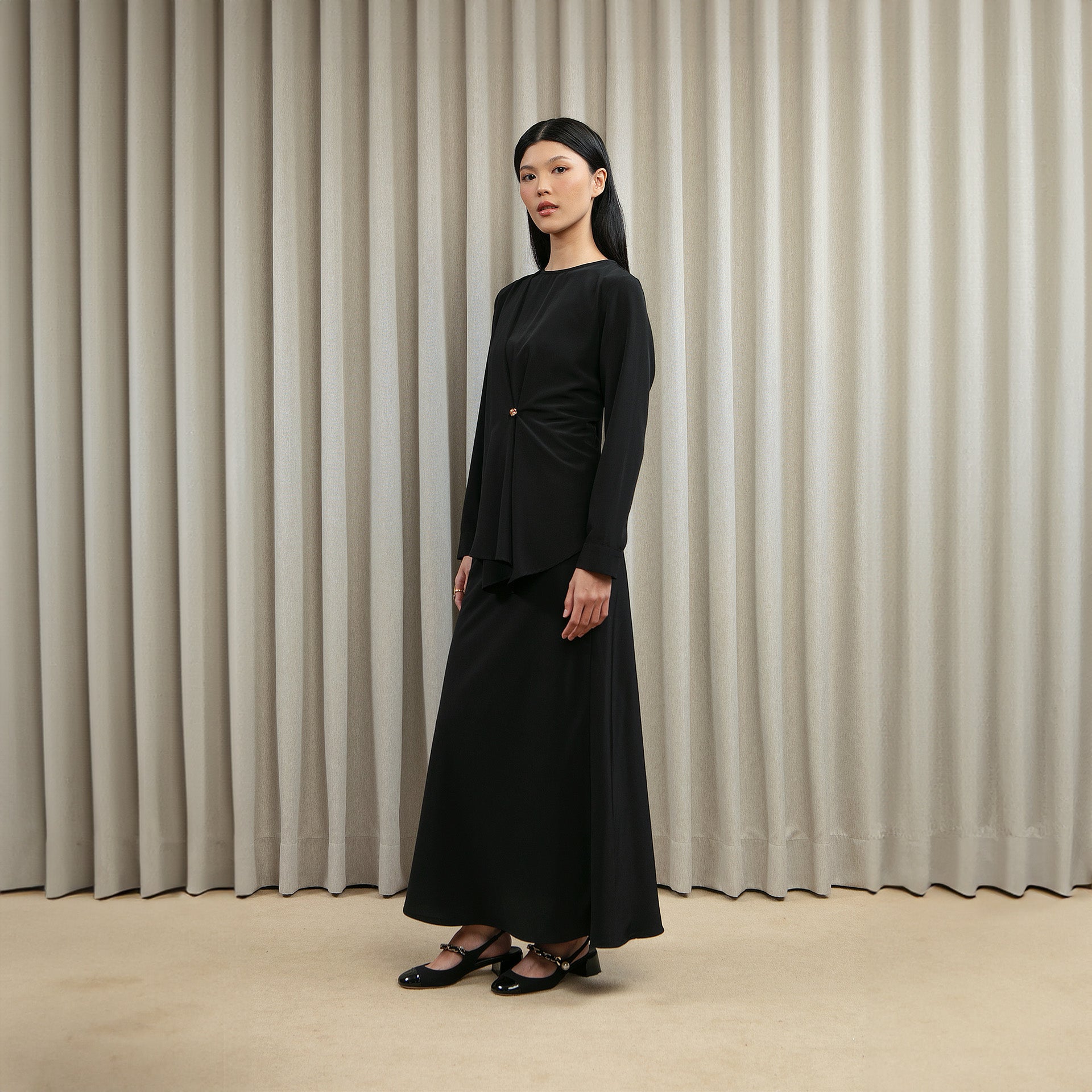 Felice One Set (HijabChic x Nabillasyal) - Set Baju dan Rok | HijabChic