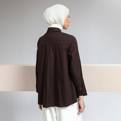 Elarona Top - Dark Brown
