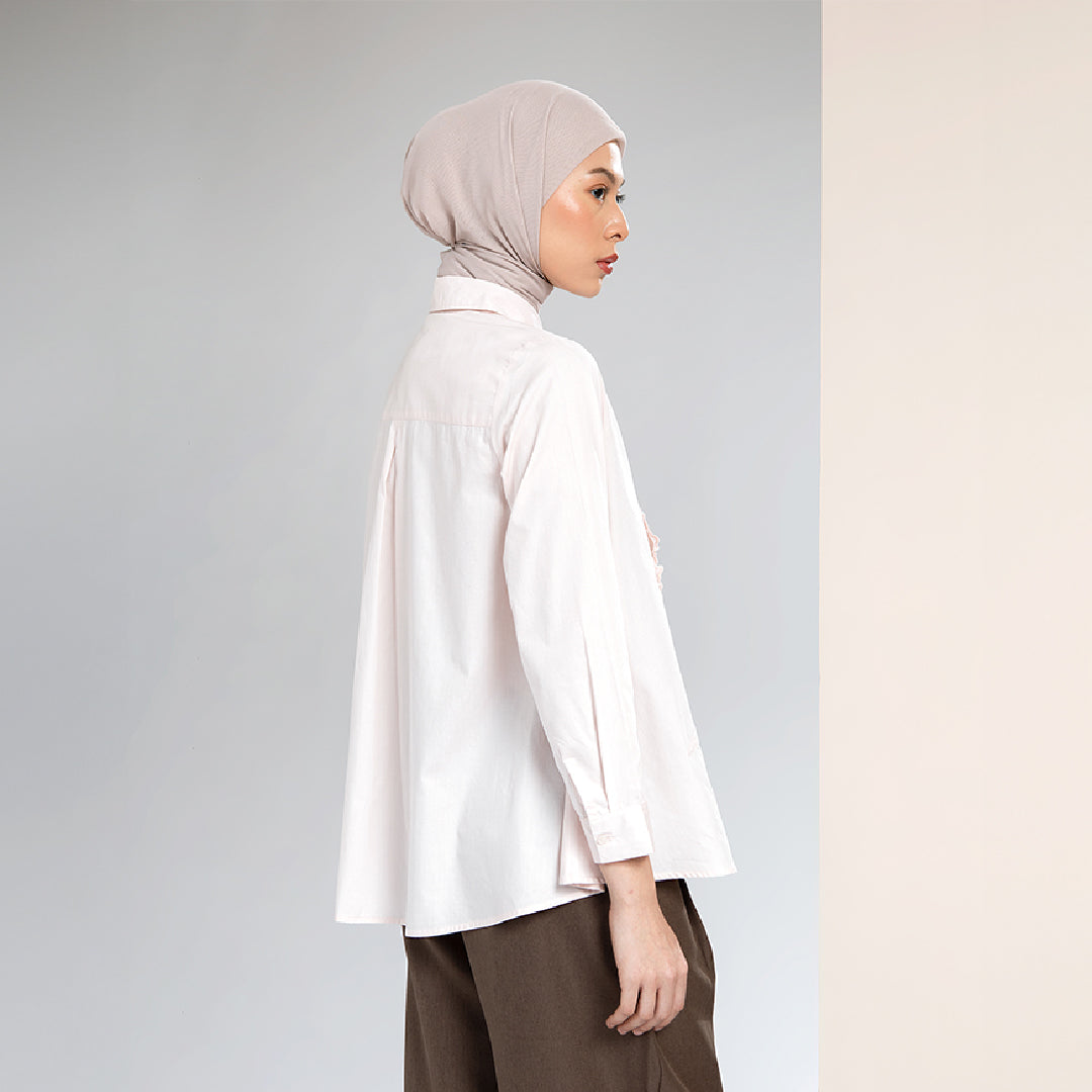 Elarona Top - Blush Pink