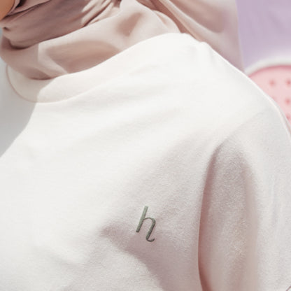 HijabChic Avela Blush Pink Top