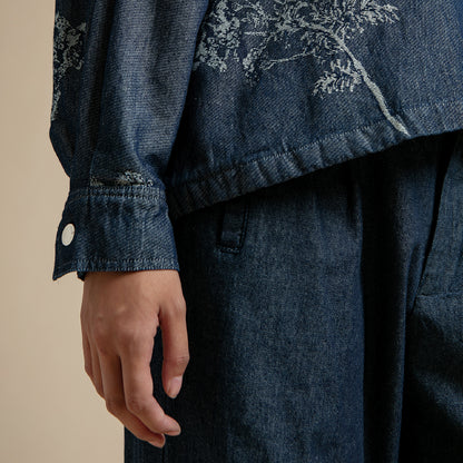 Vianne Jacket - Jacquard Denim