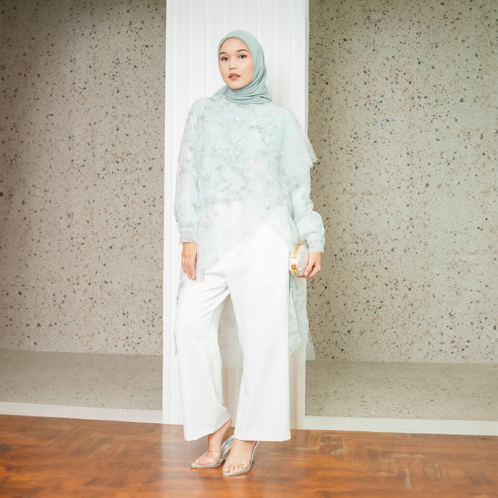 Avla Mint Outerwear