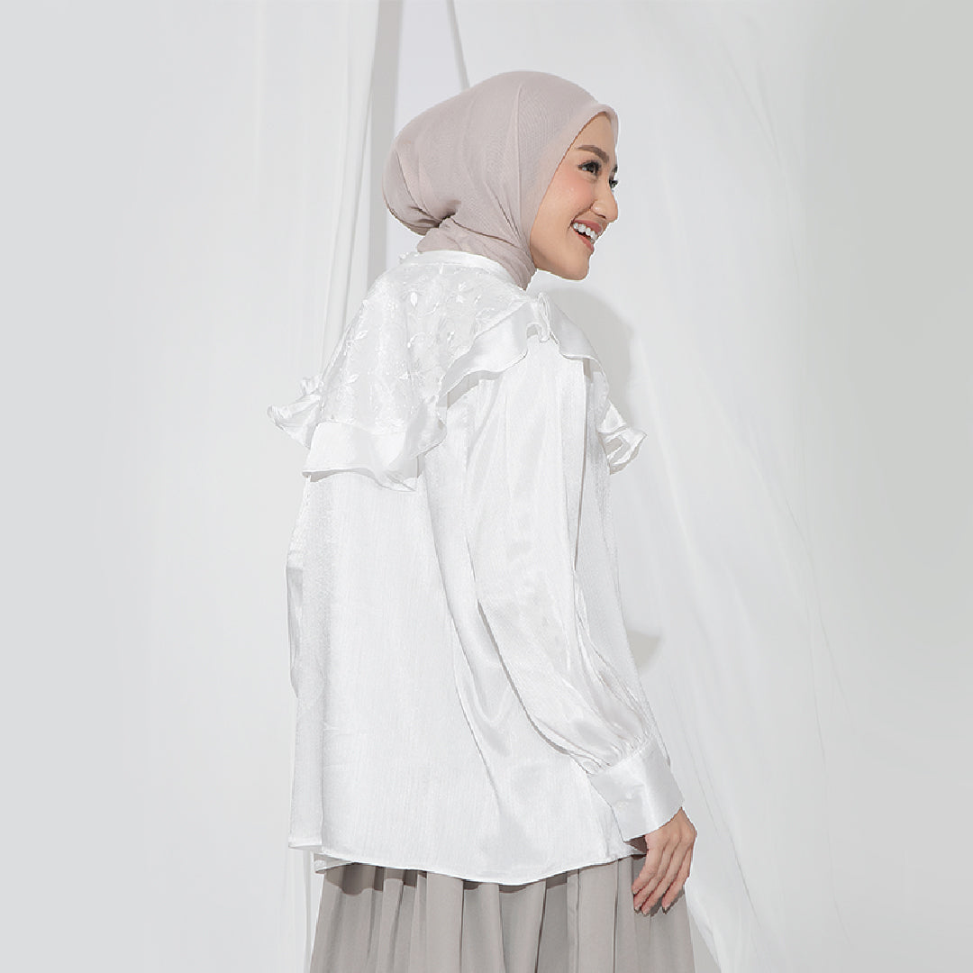 Mahira Top - Broken White