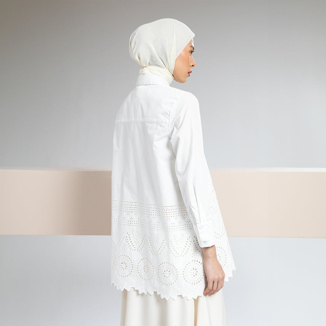 Lacelle Top - White