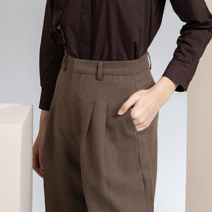 Bundling Valli Brown Top + Velora Brown Pants