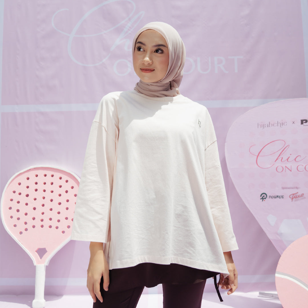 HijabChic Avela Blush Pink Top