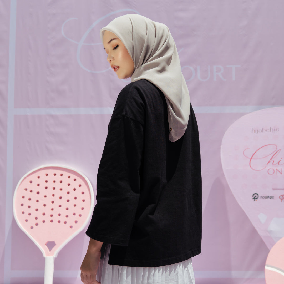 HijabChic Avela Black Top