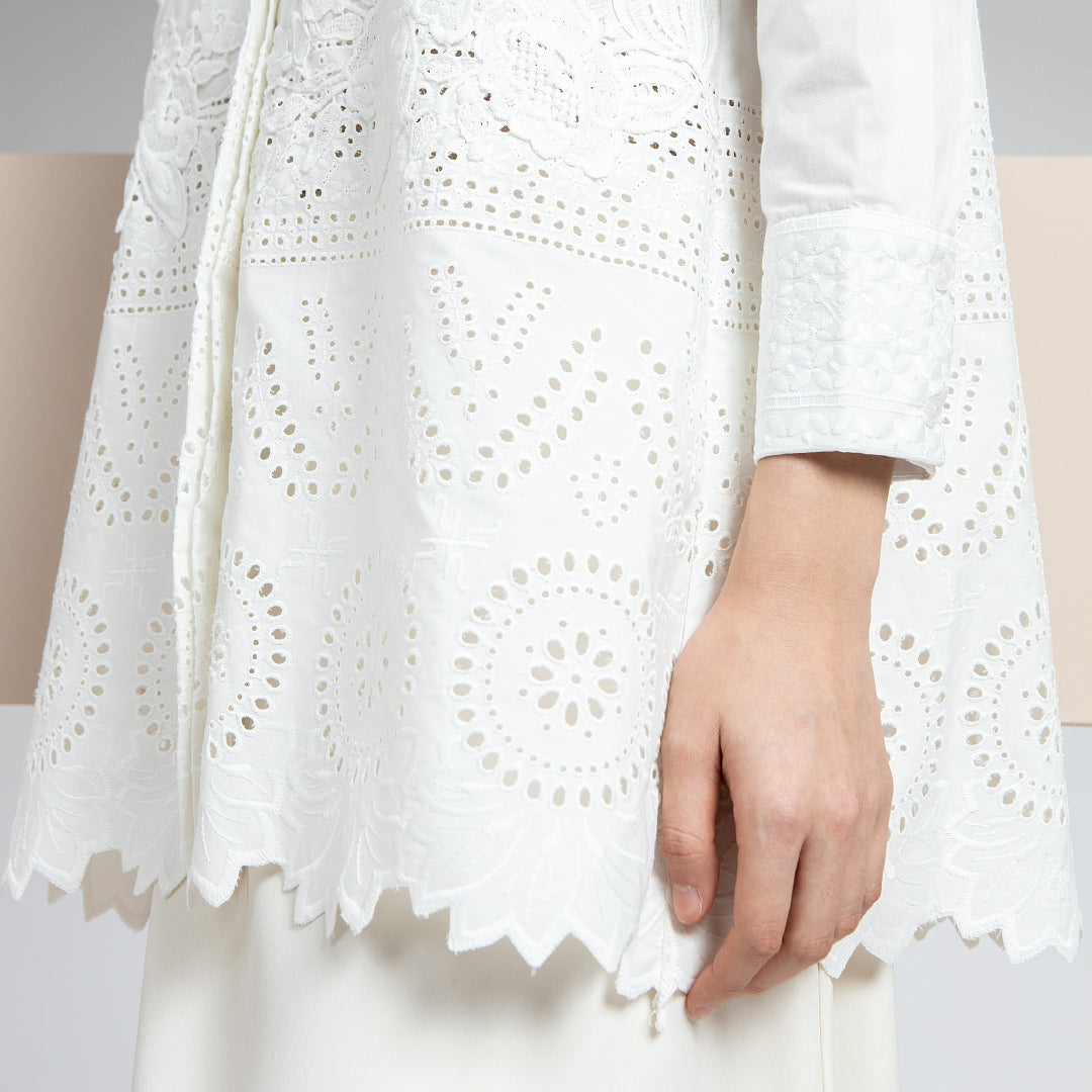 Lacelle Top - White