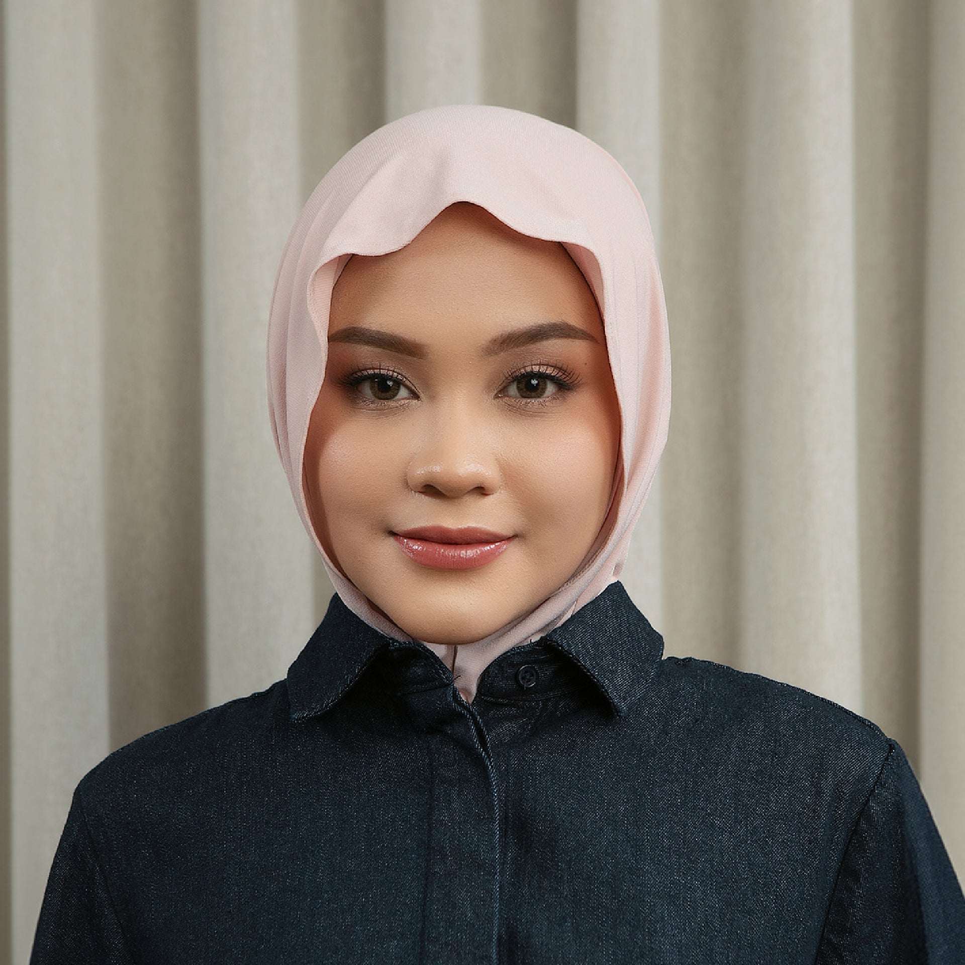 Linea Scarf (HijabChic x Nabillasyal) - Hijab Instant Jersey Simple | HijabChic