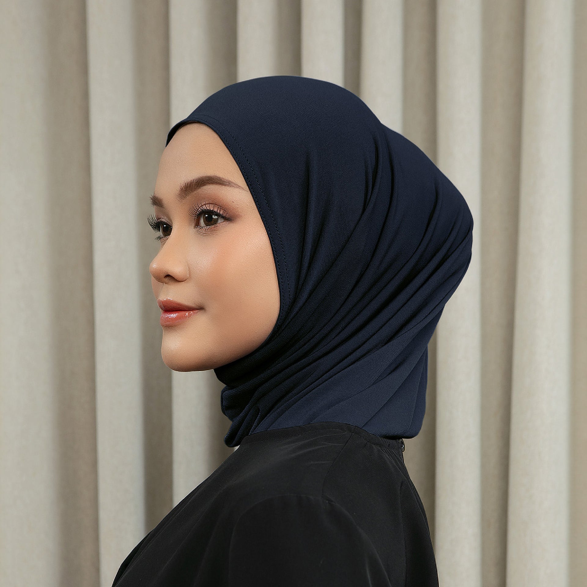 Linea Scarf (HijabChic x Nabillasyal) - Hijab Instant Jersey Simple | HijabChic