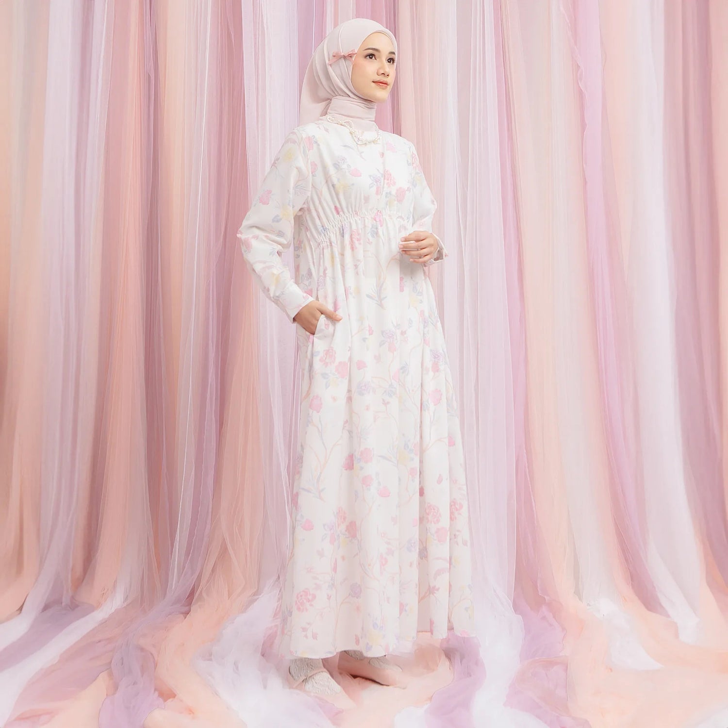 Archisa Creme Dress | HijabChic