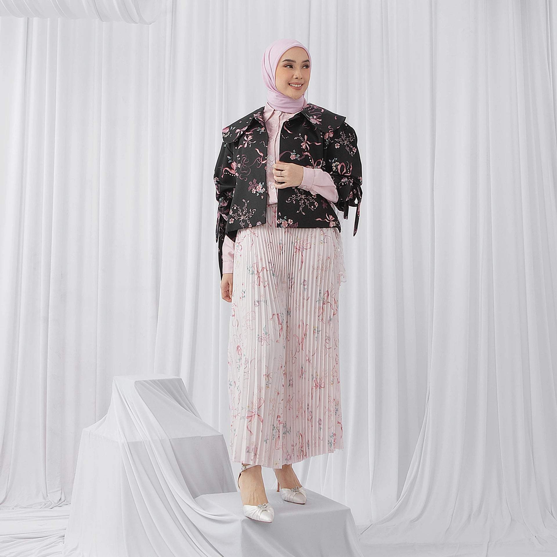 alle everlasting pink skirt hijabchic 1