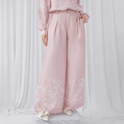 Alura Enchanted Pink Coquette Pants | HijabChic